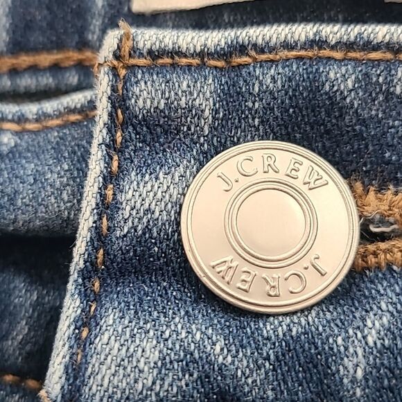 J. Crew mid-rise Billie Demi-boot crop jeans in Lantern wash Size 32 - Picture 15 of 15